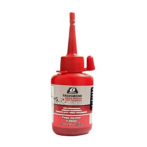 Cola Trava Rosca Vermelha Alto Torque 20g GTB77 Garin