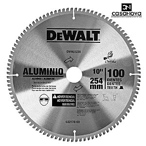 Disco de Wídea para Serra Esquadria  10" 100D Dewalt