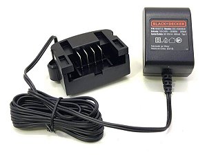 Carregador 8v-20v 400mAh para Parafusadeira LD120 Black+Decker