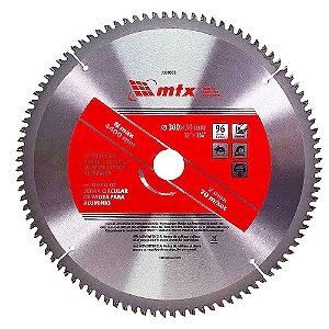 Disco Serra Circular Widea P/ Alumínio de 300mm x 96 Dentes