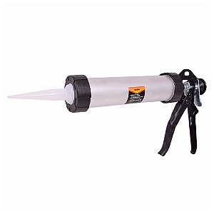 Aplicador de Silicone Fechado de 400ml de Alumínio Sparta