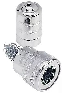 Limpa Polo De Baterias E Abraçadeira Escova Dupla Stanley