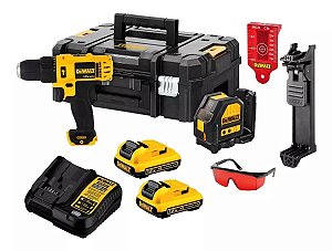 Combo Dcd716 + Dce088 + 2 Baterias 2ah + Acessórios - DCK205