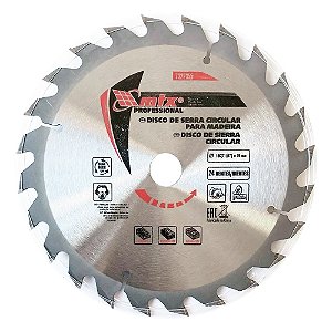 DISCO CIRCULAR WIDEA 110 MM 4.3/8 POL. X 22,23 MM X 24 DENTES MTX