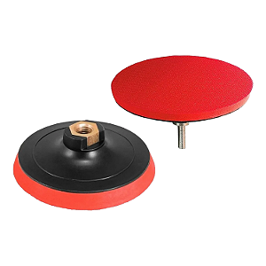 SUPORTE DISCO DE LIXA ADERENTE 125MM M14 C/ ADAPTADOR FERTAK