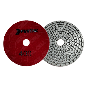 DISCO DE LIXA DIAMANTADA ADERENTE GRAO 400 FERTAK