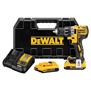Parafusadeira 1/2'' 20V DCD791 BRUSHLESS + Acessórios Dewalt