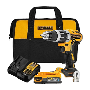 PARAFUSADEIRA 1/2" 20V BRUSHLESS DCD796B + ACESSÓRIOS DEWALT