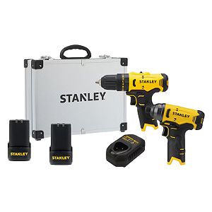 Parafusadeira / Furadeira Impacto Bateria 12v SCHI10D2FK Stanley