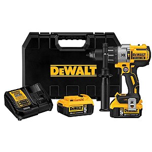 KIT PARAFUSADEIRA E FURAD. C/ IMPACTO DCD996P2T-BR - DEWALT