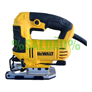 SERRA TICO TICO ORBITAL 650W DWE300 220V DEWALT - SALDÃO
