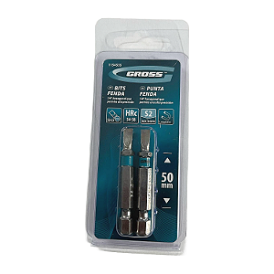 BITS FENDA SL 3,5 ACO CROMO 50MM 2PCS GROSS - 1154355