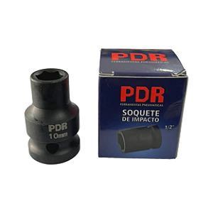 Soquete de Impacto 1/2" Sext. 10mm Curto 38mm PRO1210C - PDR