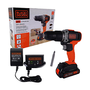 Parafusadeira Impacto 3/8 BCD704 + Acessórios Black&Decker