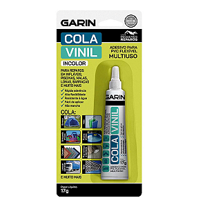Cola Vinil e Lonas 17g Multiuso Reparos Piscina Garin