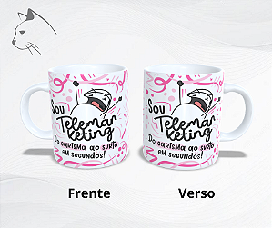 Caneca Florks Meme Nunca Foi Sorte Sempre Foi Passando Raiva