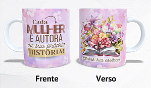 Caneca de Cerâmica - Dia das Mulheres