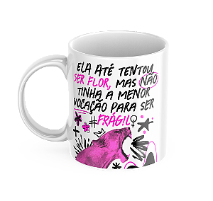 Caneca de Cerâmica - Dia das Mulheres Leoa