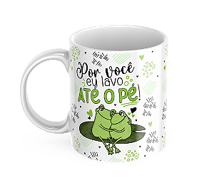 Caneca de Cerâmica - Animais Namorados