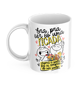 Caneca de Cerâmica - Flork Namorados