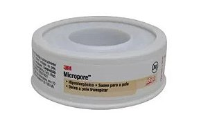 Fita Micropore 1,25cm x 10mt Bege - 3M