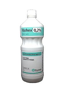 Clorexidina 0,2% Aquosa Riohex 1 Litro - Rioquímica