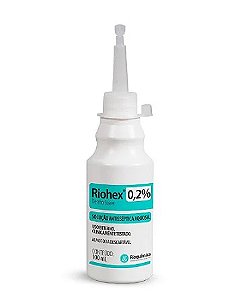 Clorexidina 0,2% Aquosa Riohex 100ml - Rioquímica