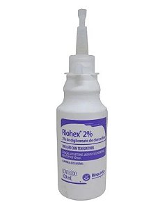 Clorexidina 2% Degermante Riohex 100ml - Rioquímica
