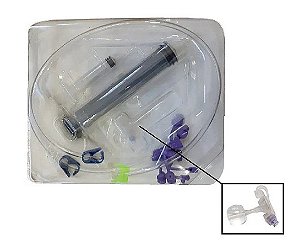 Kit Sonda de Gastrostomia Nutriport Kangaroo Skin Level Com Balão 16fr x 2,0cm - Covidien
