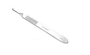 Cabo para Bisturi Inox Nº 7 (16cm) - Vital Gold
