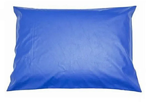 Capa Impermeável Azul para Travesseiro Hospitalar 50cm x 70cm Unidade - Masters