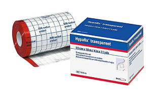 Curativo Hypafix Filme Transparente Rolo 10cm x 10m - BSN Medical