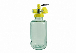 Frasco de Vidro com Capacidade de 500 ml para de Ar Comprimido  - Unitec AR120