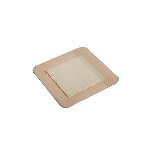 Curativo de Espuma Absorvente com Borda de Silicone 10cm x 10cm M-TEC Unidade - Missner