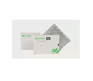 Curativo 10cmx12cm C/ Sulfato de Prata Exufiber AG+  Molnlycke