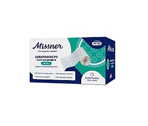 Curativo de PU Filme Transparente em Rolo M-TEC 15cmx10m - Missner