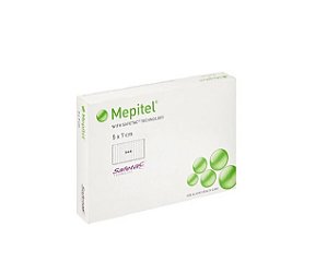 Curativo em Silicone 7,5cmx10cm Mepitel - Molnlycke