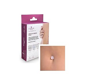 Órtese Para Umbigo Silicone Esférica Redonda 100% Grau Médico 2 Unidades Reutilizável - NewForm