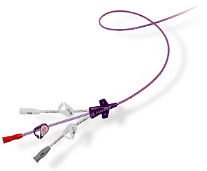 Cateter PowerPicc 6Fr x 55cm C/ Microintrod 3 Lúmen Pol 3CG - BD