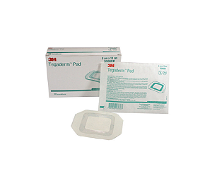 Curativo Filme Transparente Tegaderm Pad 9cmx10cm Ref: 3586BR- 3m