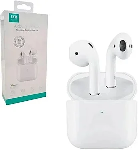 Fone de ouvido sem fio air buds TW S04 PRO.