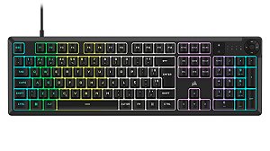 Teclado Gamer Mecânico Corsair K55 Core RGB.