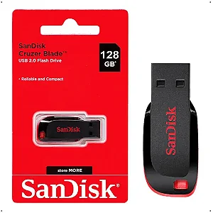 Pendrive SanDisk USB 2.0 128GB.