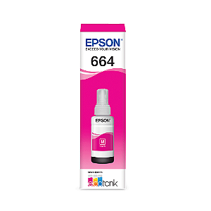 Tinta para Impressora Epson 664 Magenta.