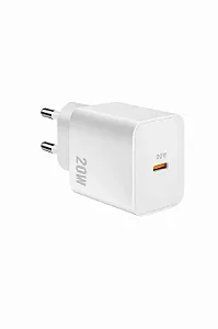 Carregador completo 20W USB-C Kit Rápido + Cabo Tipo C.