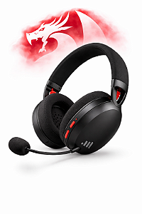 Fone de Ouvido Gamer Redragon Ire Pro H848 Wireless.
