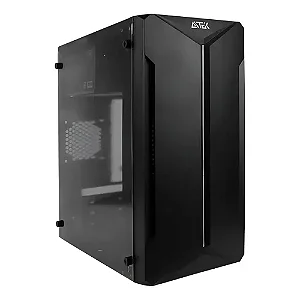 Gabinete Gamer Aitek ATX Preto.