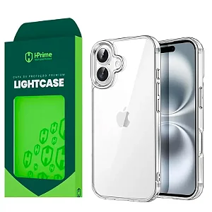 Capa Transparente HPrime LightCase Apple iPhone 17.