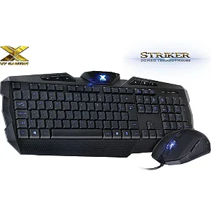 Teclado + Mouse Striker VX Gaming Vinik.