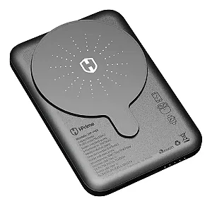 Power Bank HPrime Hybrid5 5000 mAh Wireless USB-C Grafite - HP-PB5.